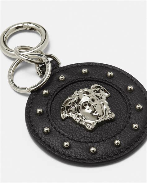 Versace Medusa Studded Keyring for Women 